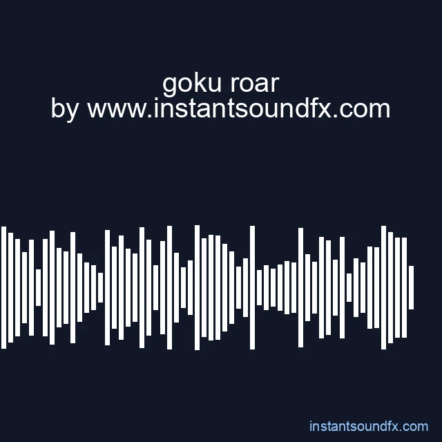goku roar image