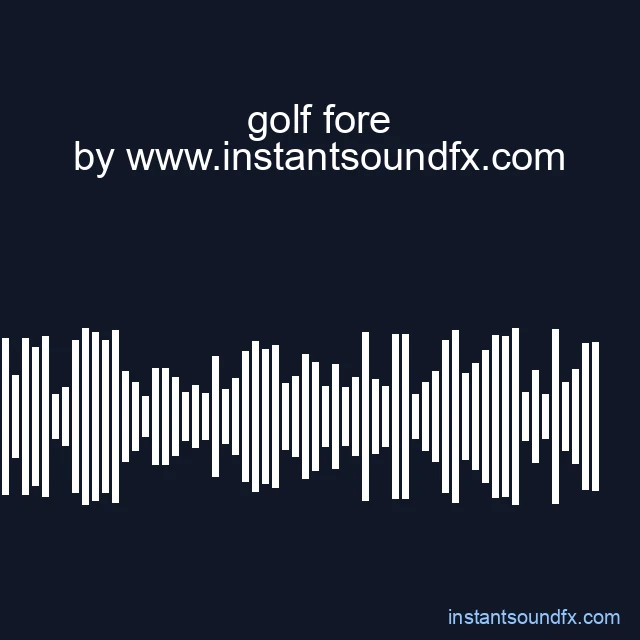 golf fore image