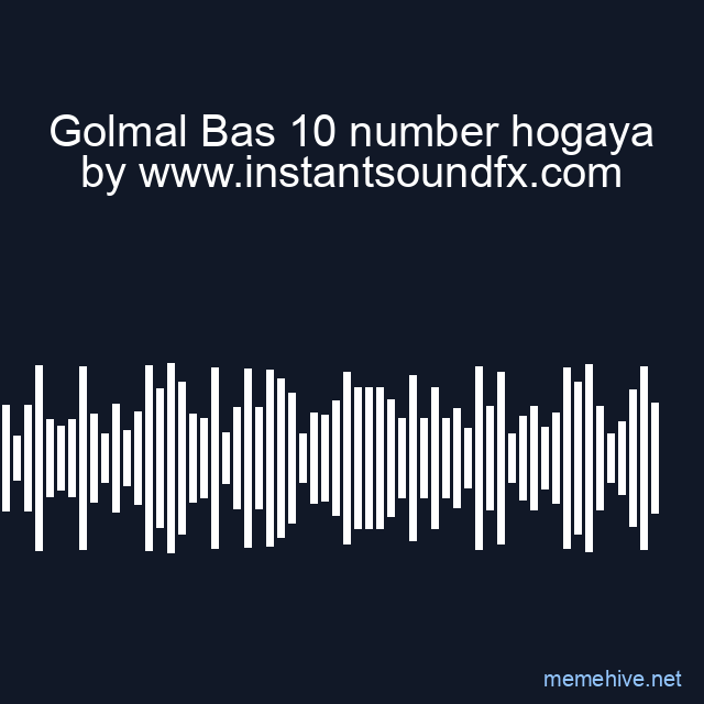 Golmal Bas 10 number hogaya image