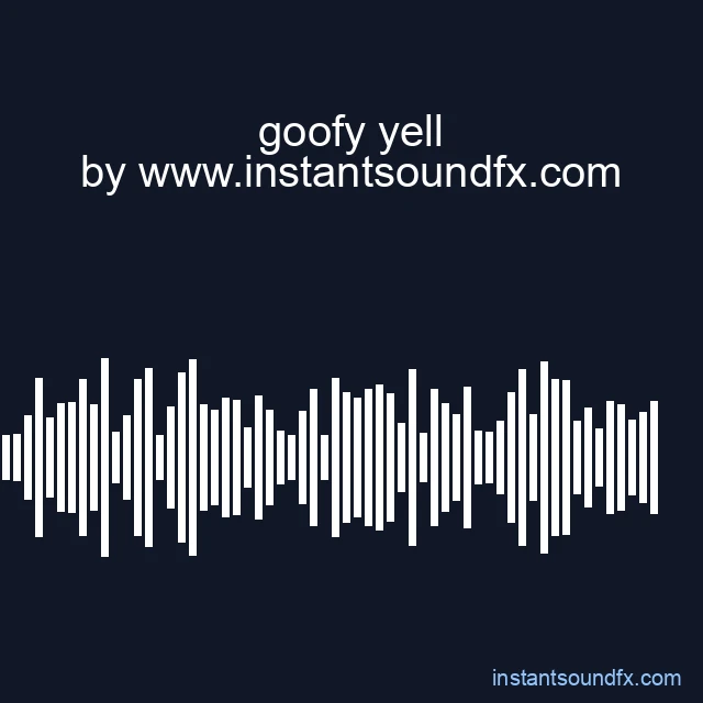 goofy yell image