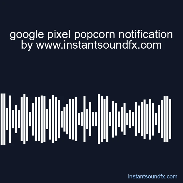 google pixel popcorn notification image