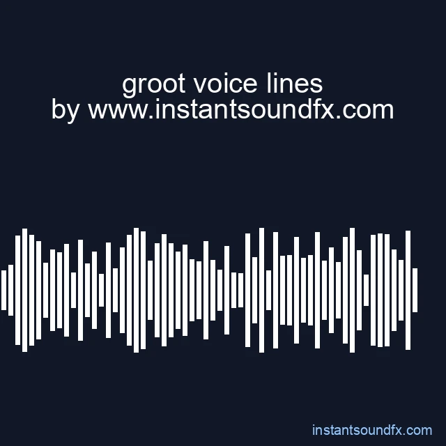 groot voice lines image