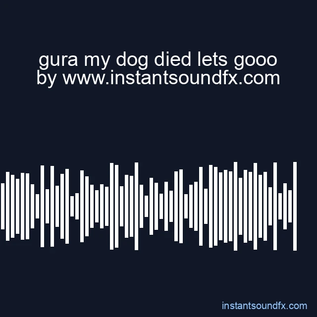 gura my dog died lets gooo image