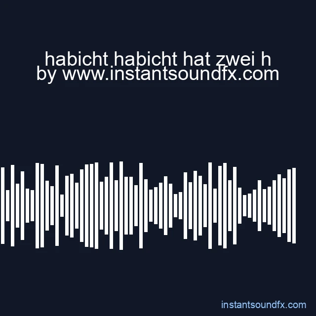 habicht habicht hat zwei h image