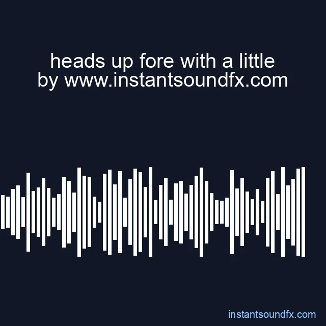 heads up fore with a little image
