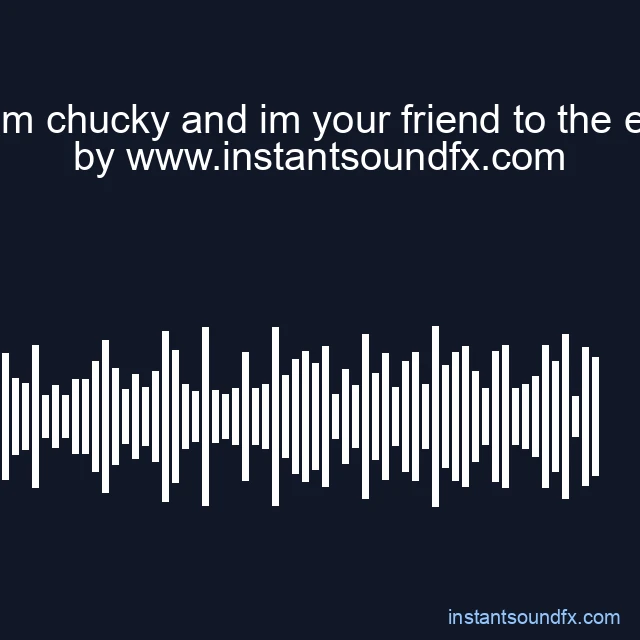 hi im chucky and im your friend to the end image