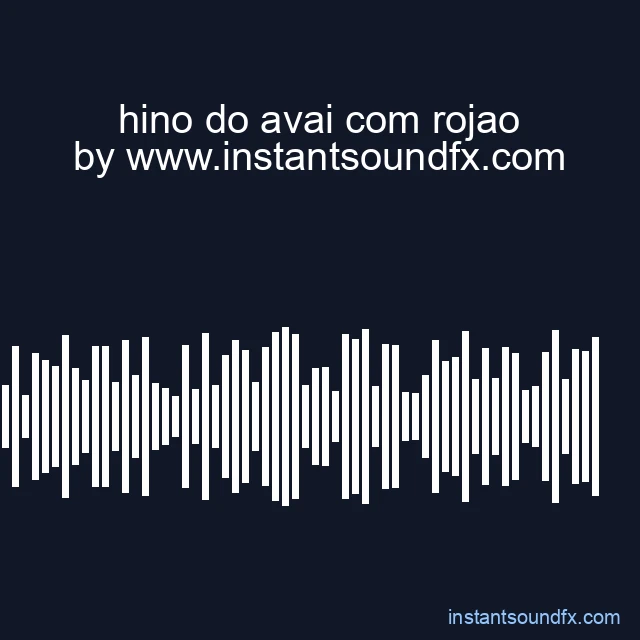 hino do avai com rojao image