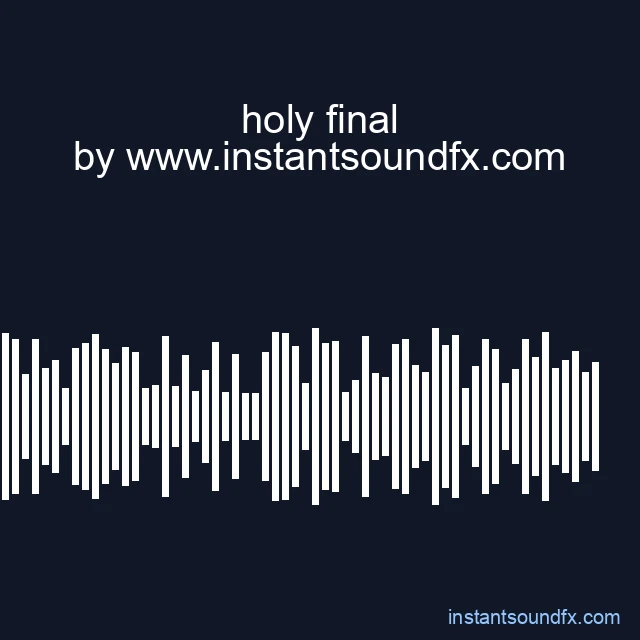 holy final image