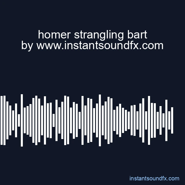 homer strangling bart image