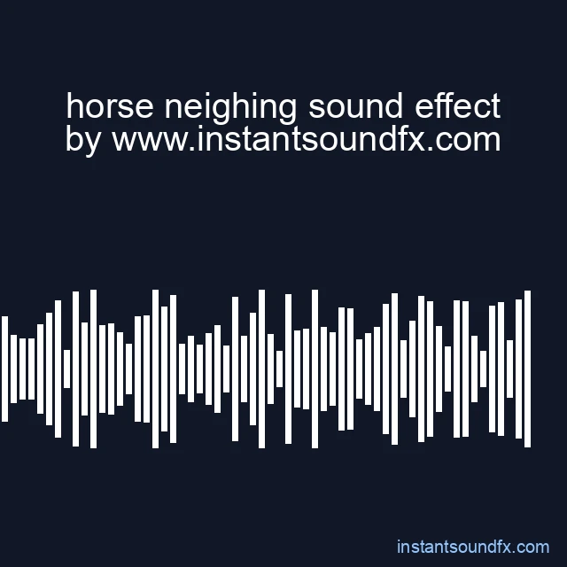 horse neighing sound effect image
