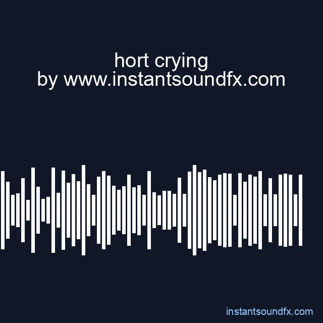hort crying image