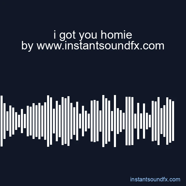 i got you homie image
