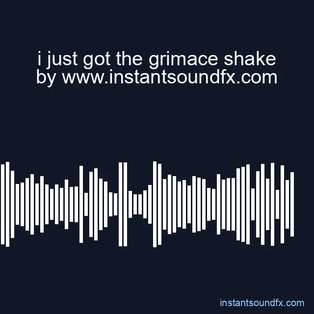 i just got the grimace shake image