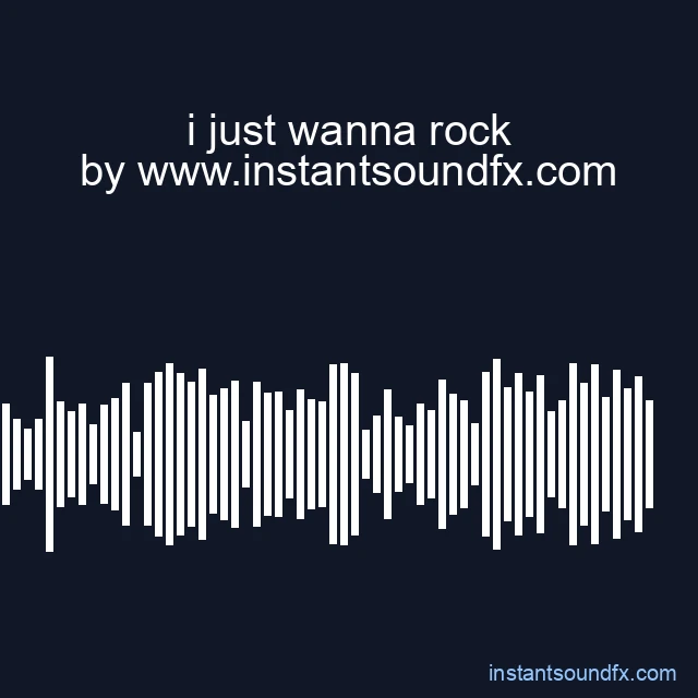 i just wanna rock image
