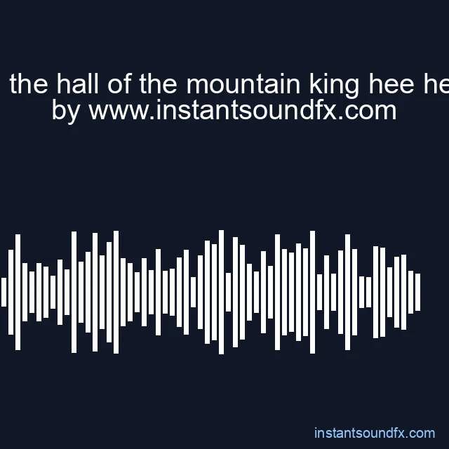 in the hall of the mountain king hee hee image