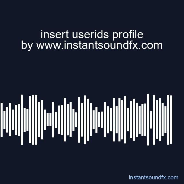 insert userids profile image
