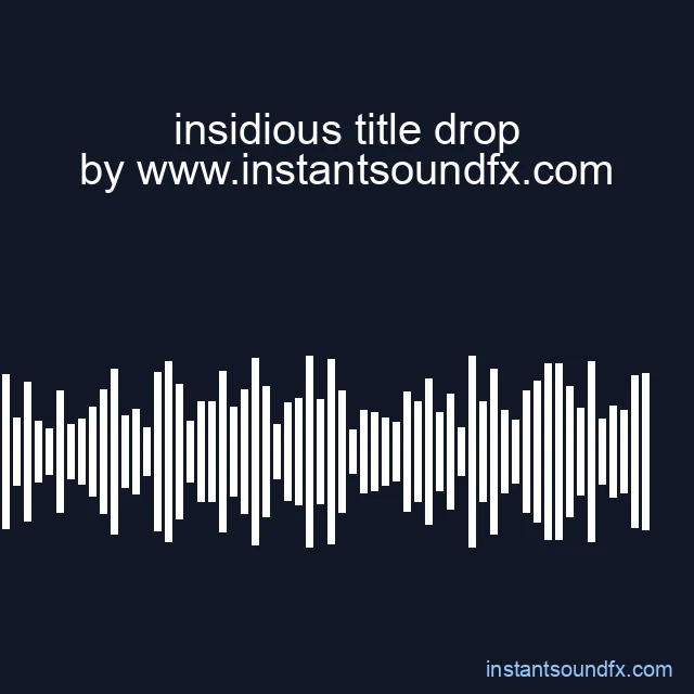 insidious title drop image