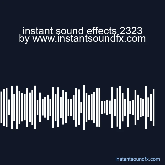 instant sound effects 2323 image