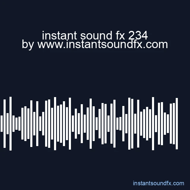 instant sound fx 234 image