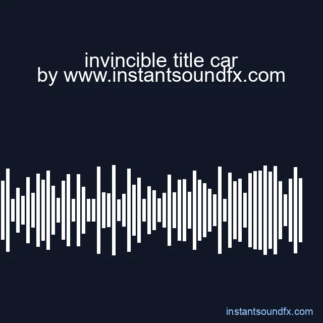 invincible title car image
