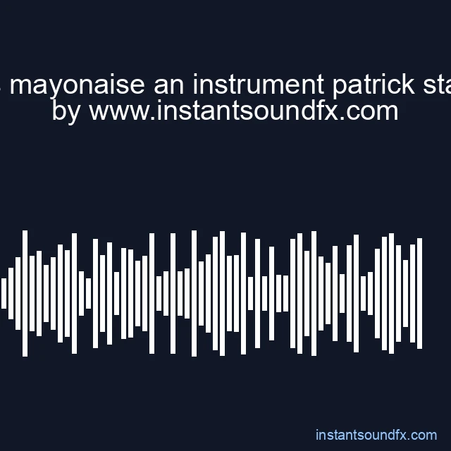 is mayonaise an instrument patrick star image