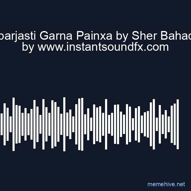 Jabarjasti Garna Painxa by Sher Bahadur image