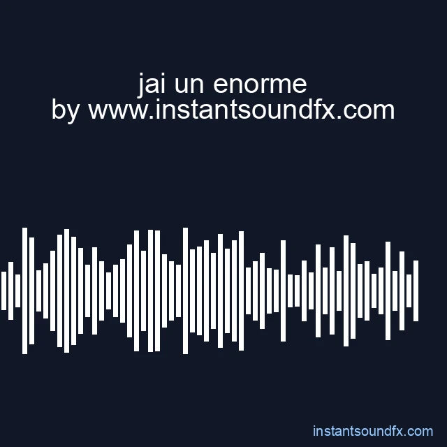 jai un enorme image
