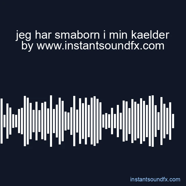 jeg har smaborn i min kaelder image