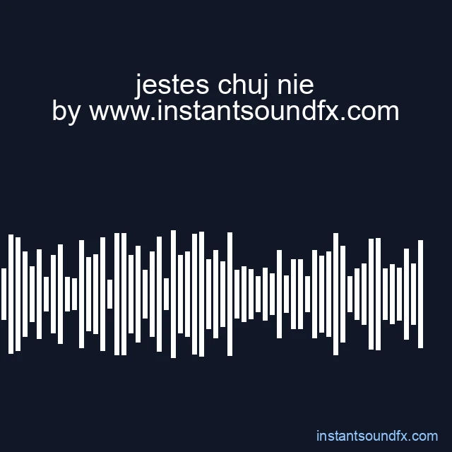 jestes chuj nie image