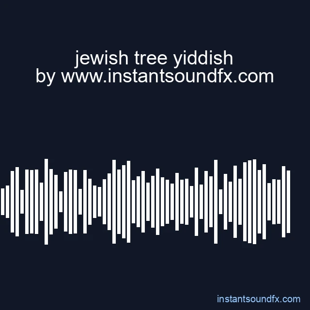 jewish tree yiddish image