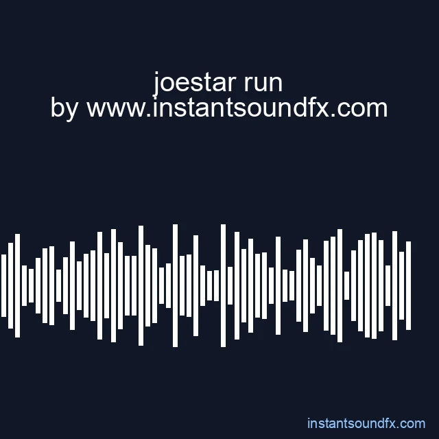 joestar run image