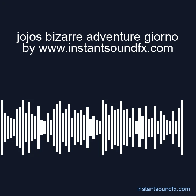 jojos bizarre adventure giorno image