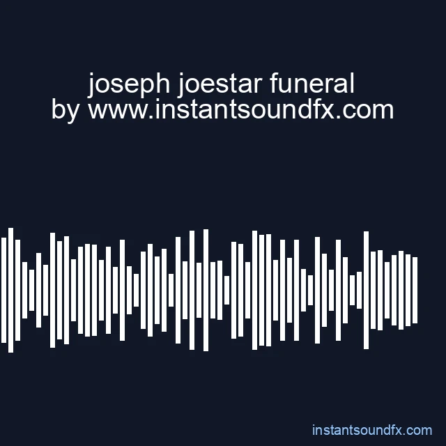 joseph joestar funeral image