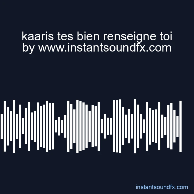 kaaris tes bien renseigne toi image
