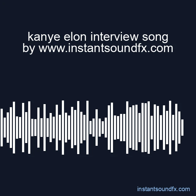kanye elon interview song image