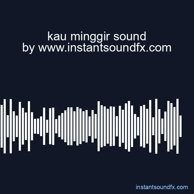 kau minggir sound image