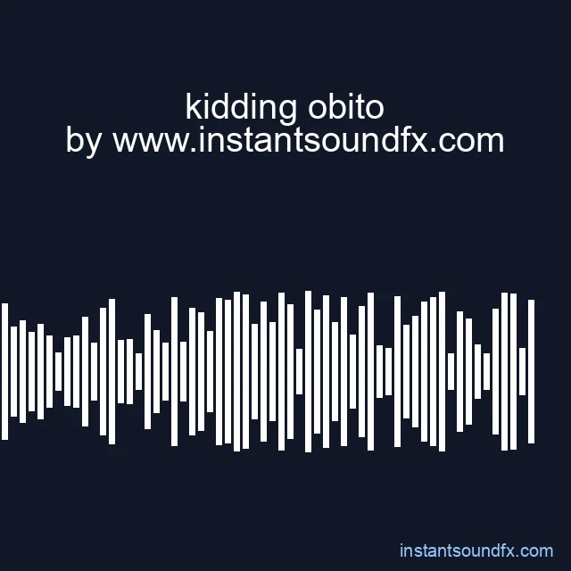 kidding obito image