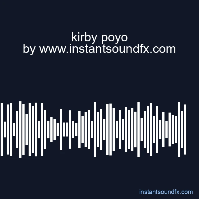 kirby poyo image