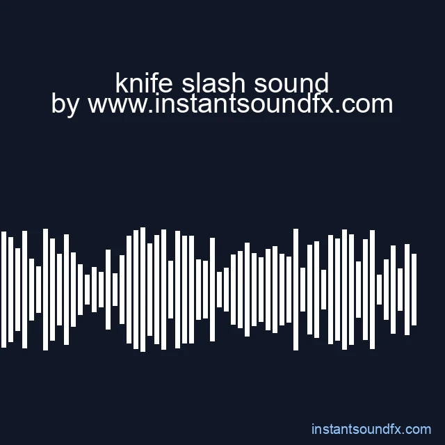 knife slash sound image