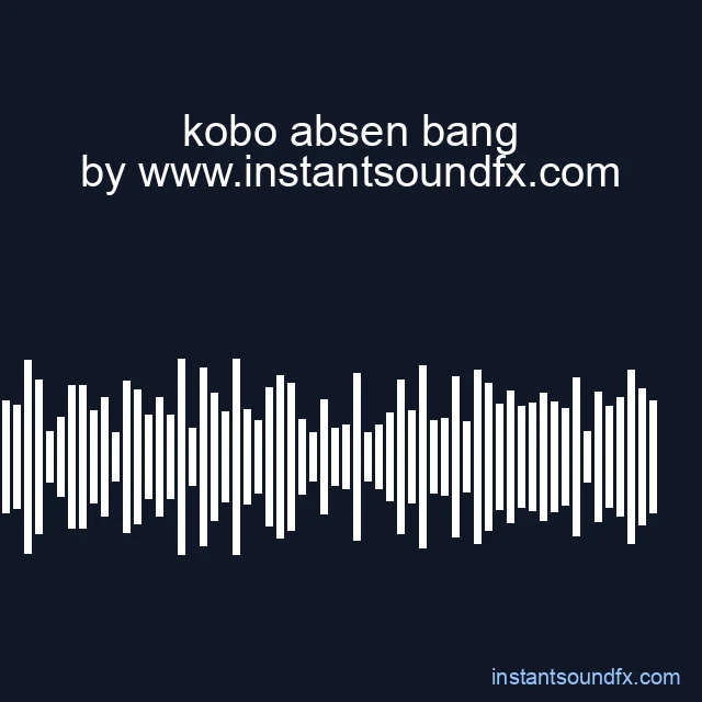 kobo absen bang image
