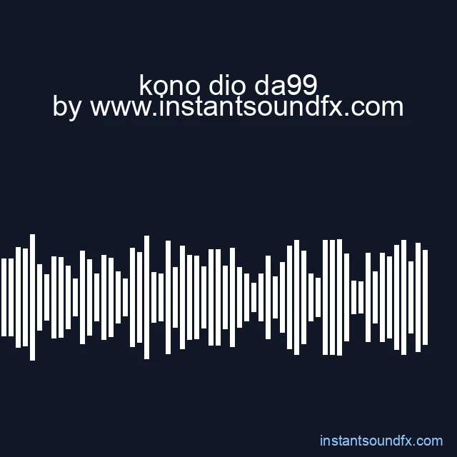 kono dio da99 image