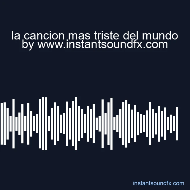 la cancion mas triste del mundo image
