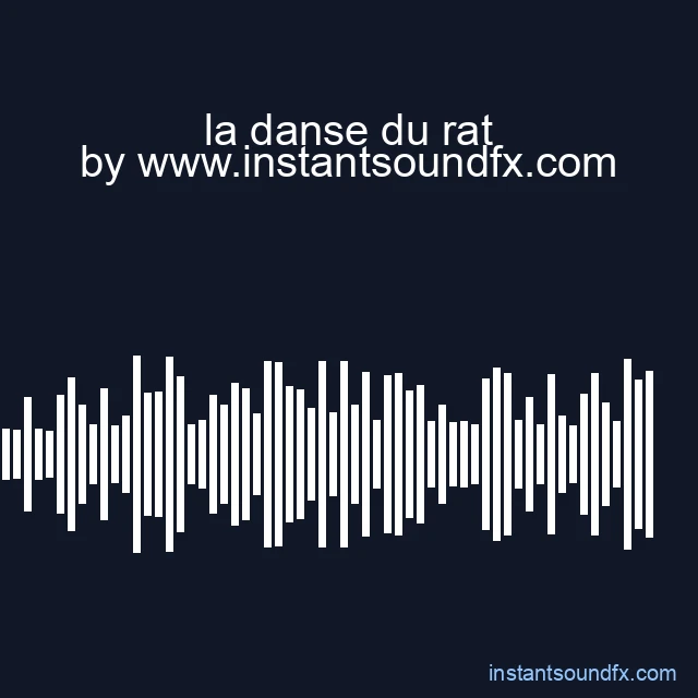 la danse du rat image