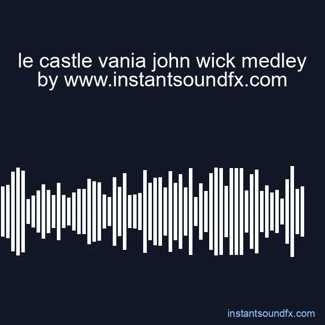 le castle vania john wick medley image