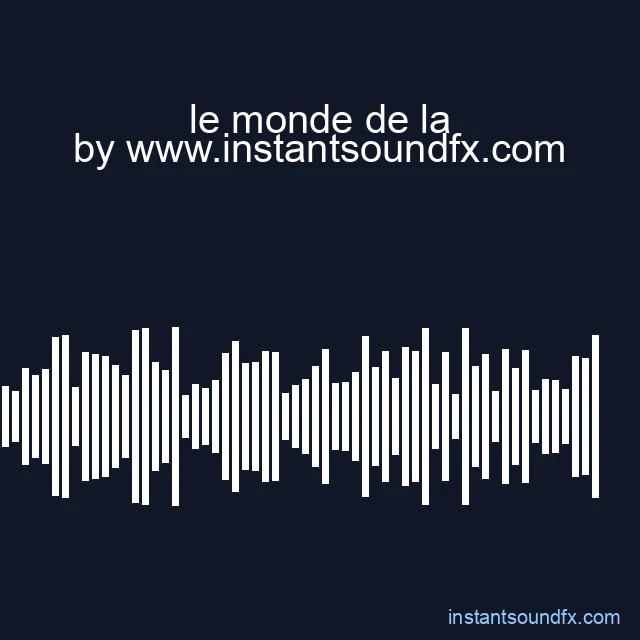 le monde de la image
