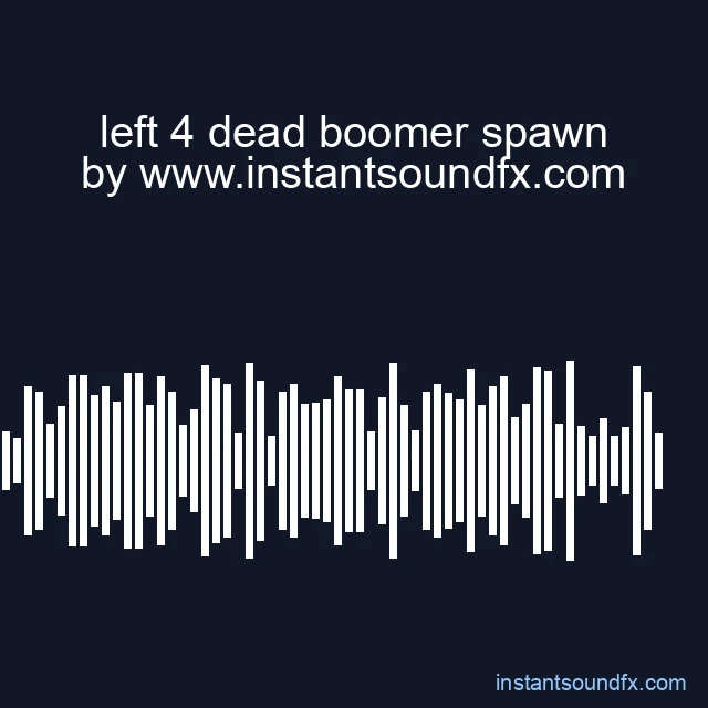 left 4 dead boomer spawn image