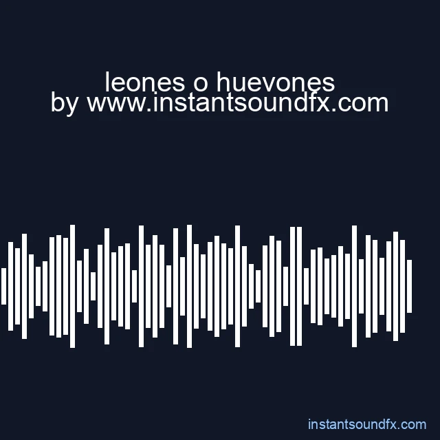 leones o huevones image