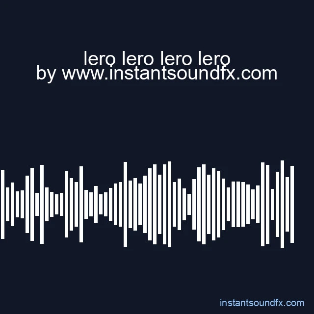 lero lero lero lero image