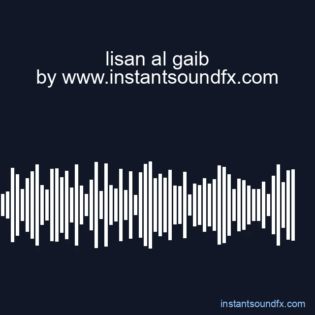 lisan al gaib image