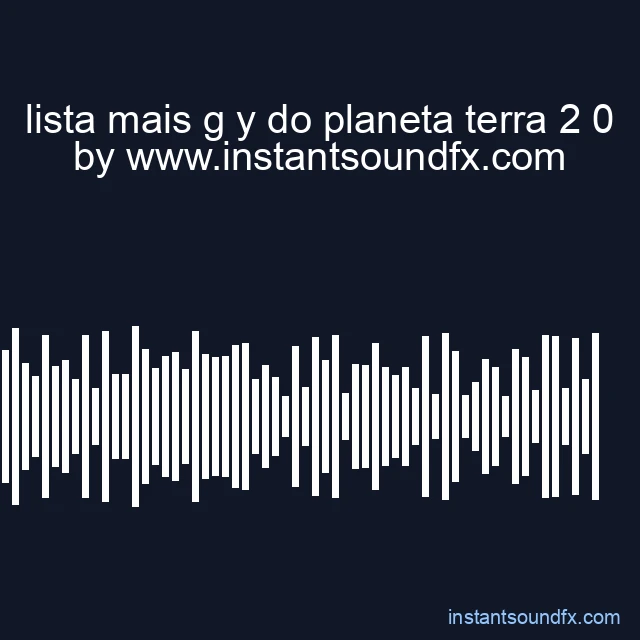 lista mais g y do planeta terra 2 0 image